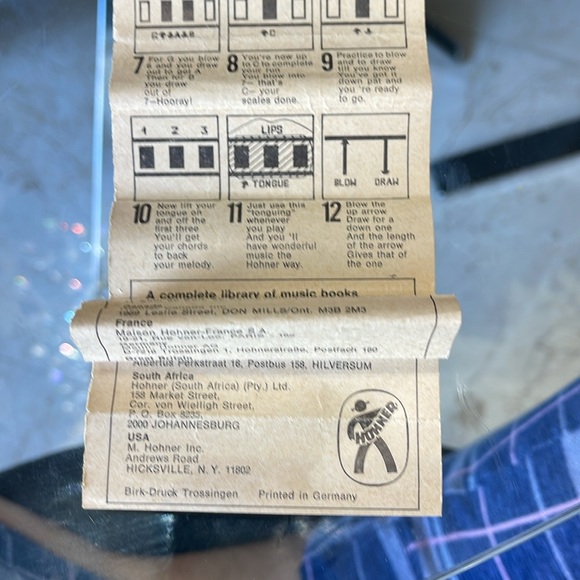 Marine band made by m Hohner Germany no 1896 - Picture 11 of 16